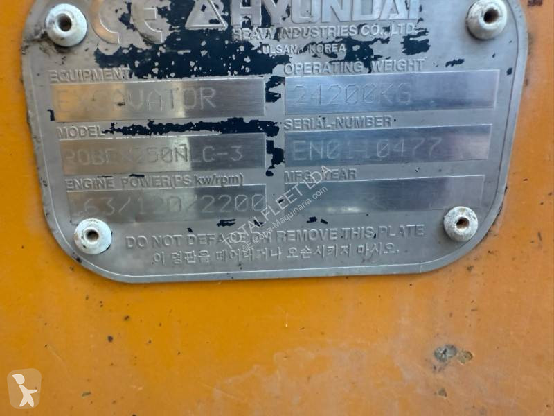 Excavator Hyundai