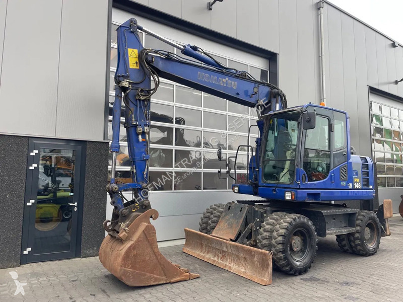 Graafmachine Komatsu PW148-8