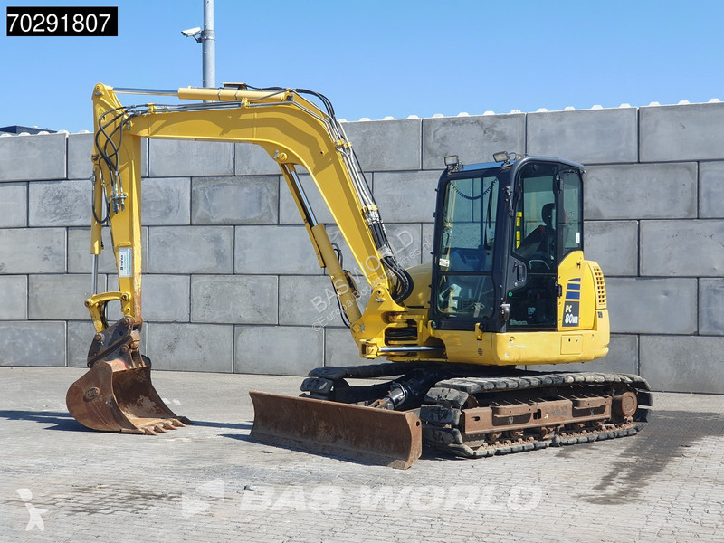 Graafmachine Komatsu PC80 MR-5 A/C