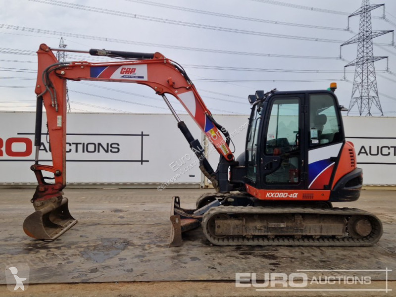 Escavatore Kubota KX080-4A