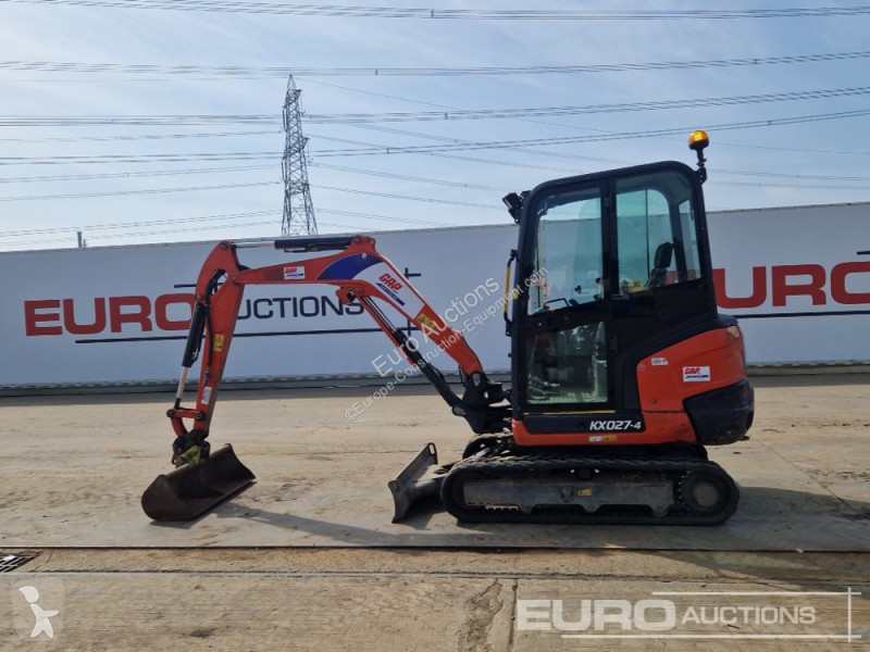 Escavadora Kubota KX027-4