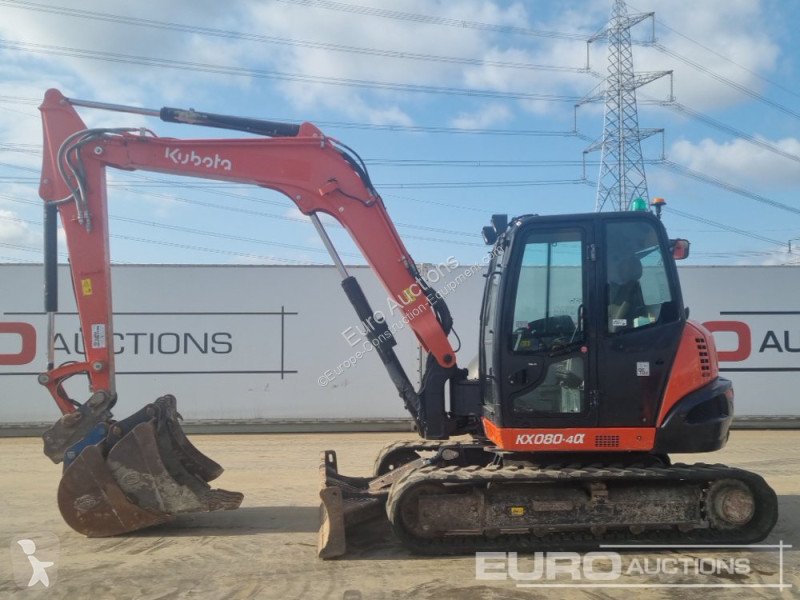 Escavatore Kubota KX080-4A