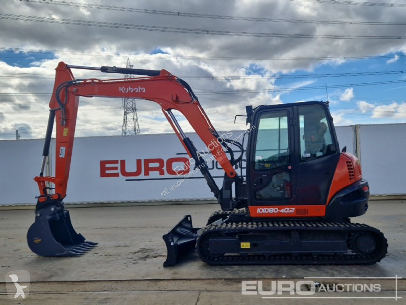 Escavatore Kubota KX080-4A