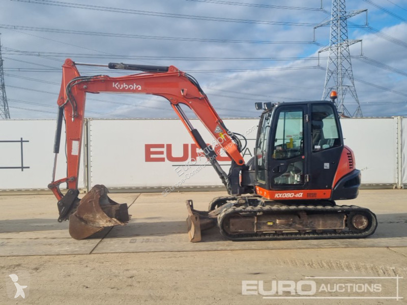 Escavatore Kubota KX080-4A