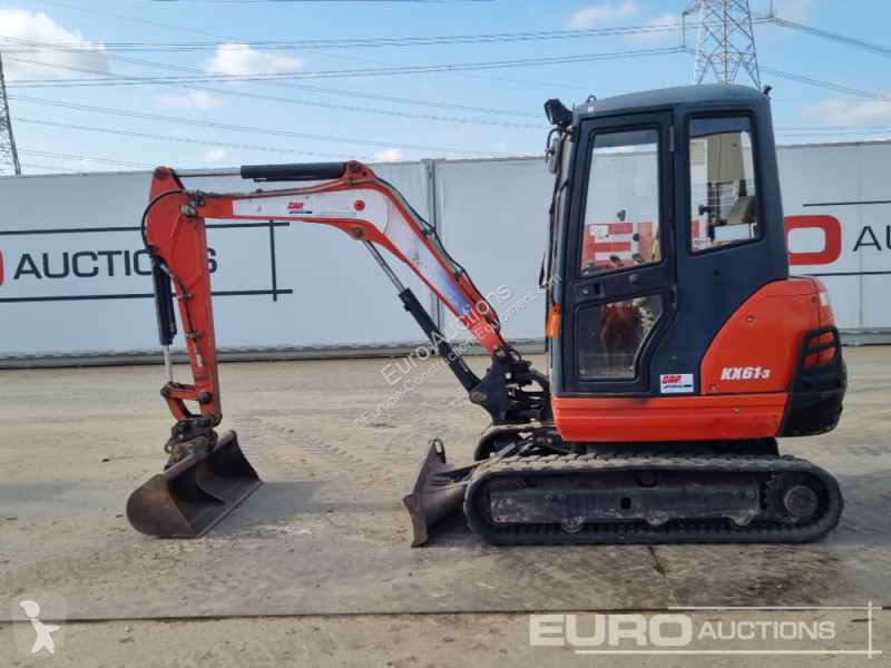 Excavadora Kubota KX61-3