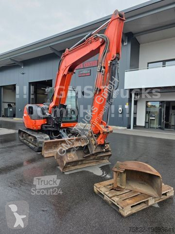 Escavatore Kubota KX 080 / Lehnhoff MS08 /...
