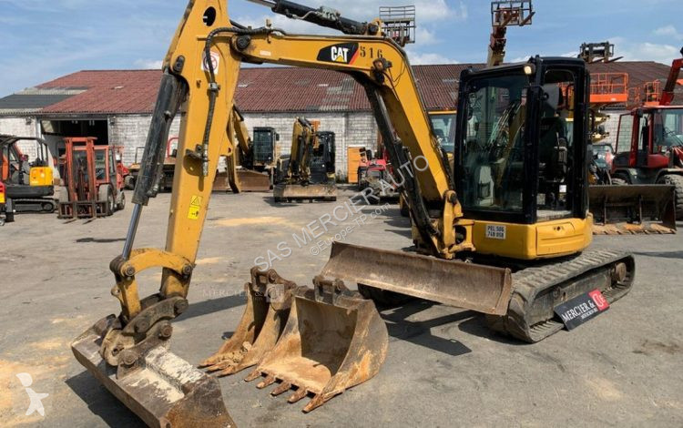 Skovl Caterpillar minipelle sur chenilles diesel