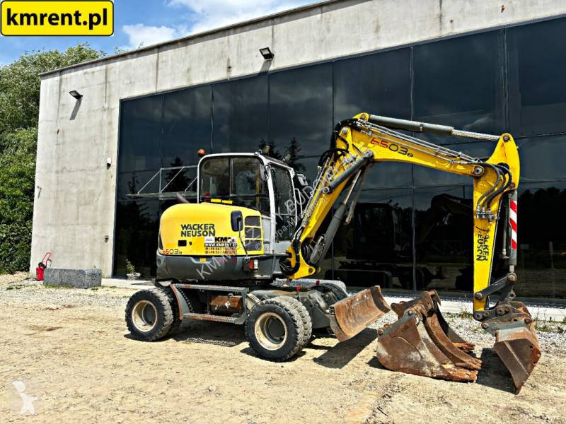 Excavadora Wacker Neuson 6503 -2 KOPARKA KOŁOWA...