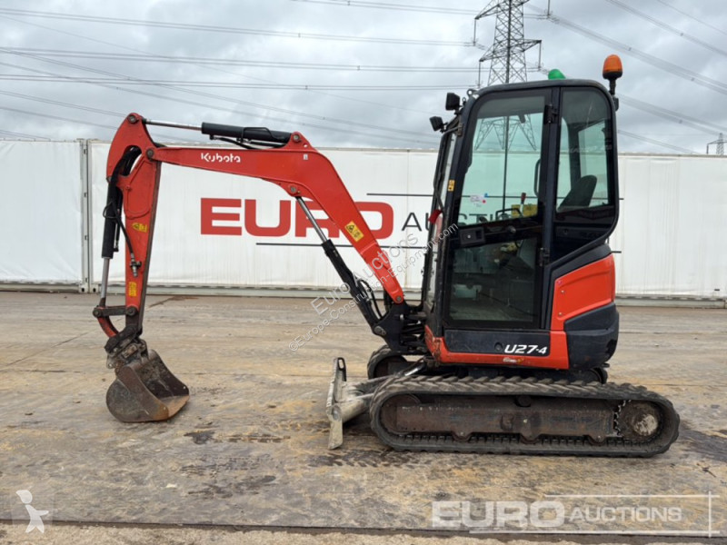 Escavadora Kubota U27-4