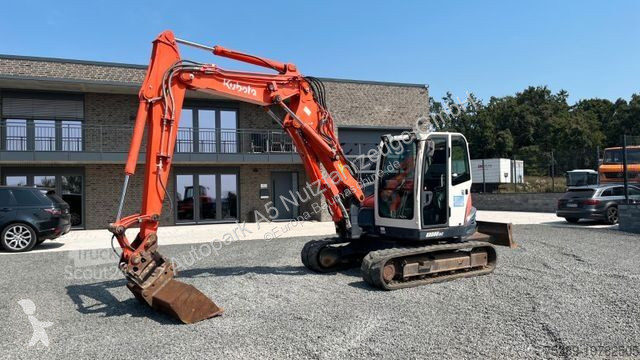 Excavator Kubota KX080 KX080-3 Verstellausleger...