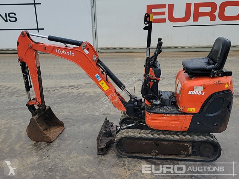 Excavadora Kubota K008-3