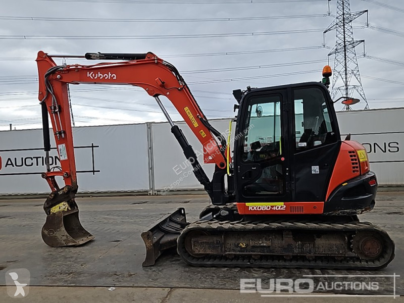 Escavadora Kubota KX080-4A2
