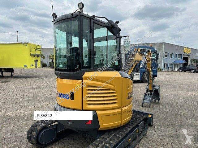 Skovl XCMG XE35, Gummikette, Greifer + Hammer,...