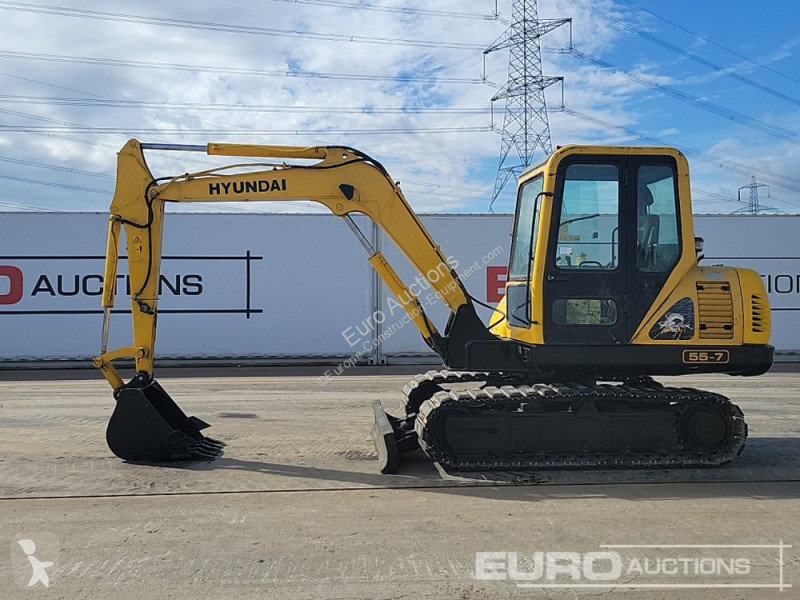 Skovel Hyundai R55-7