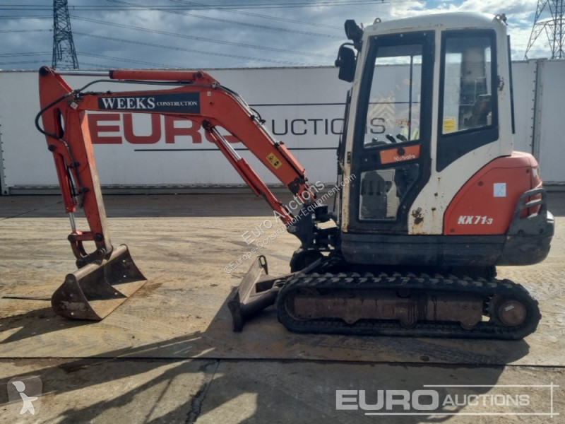 Lopatový nakládač Kubota KX71-3