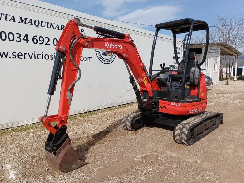 Excavadora Kubota U20-3a