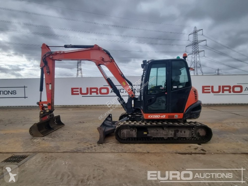 Lopatový nakládač Kubota KX080-4A