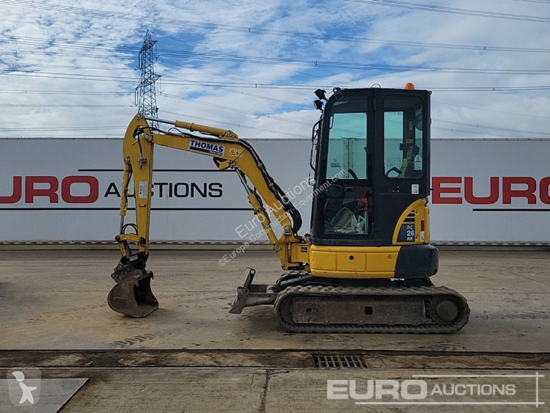 Graafmachine Komatsu PC26MR-3