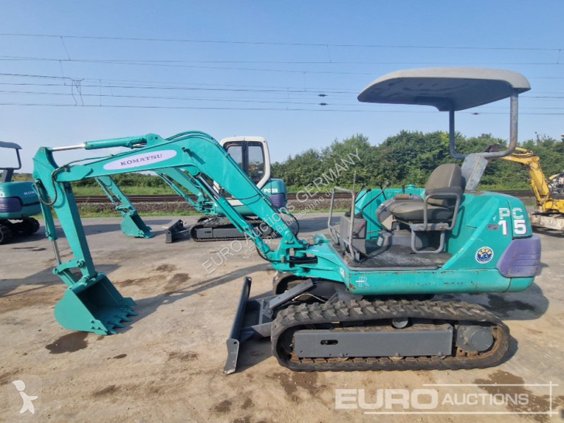 Graafmachine Komatsu PC15-3