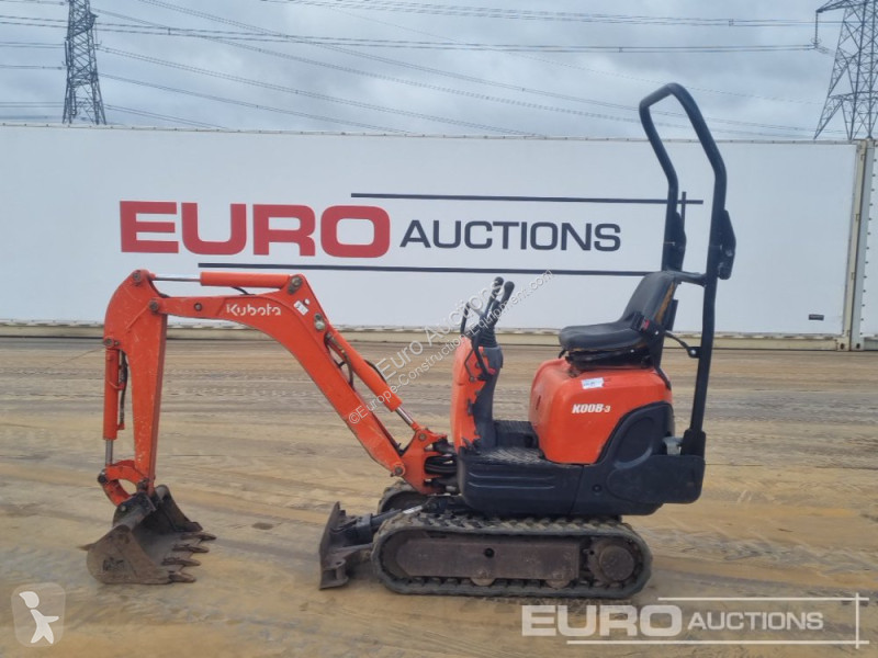 Excavadora Kubota K008-3