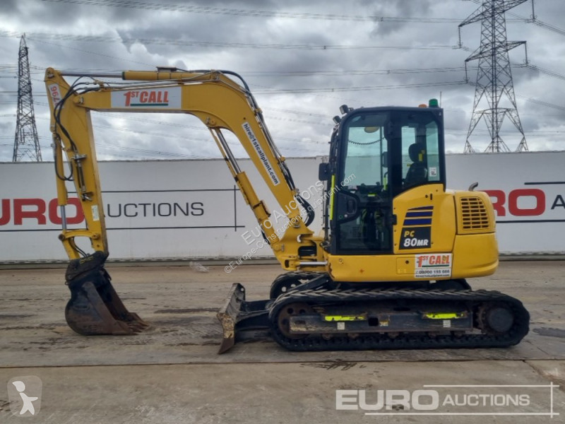 Escavadora Komatsu PC80MR-5