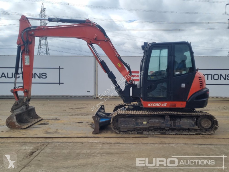 Escavatore Kubota KX080-4