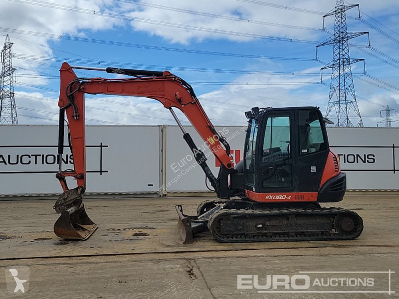 Escavatore Kubota KX080-4