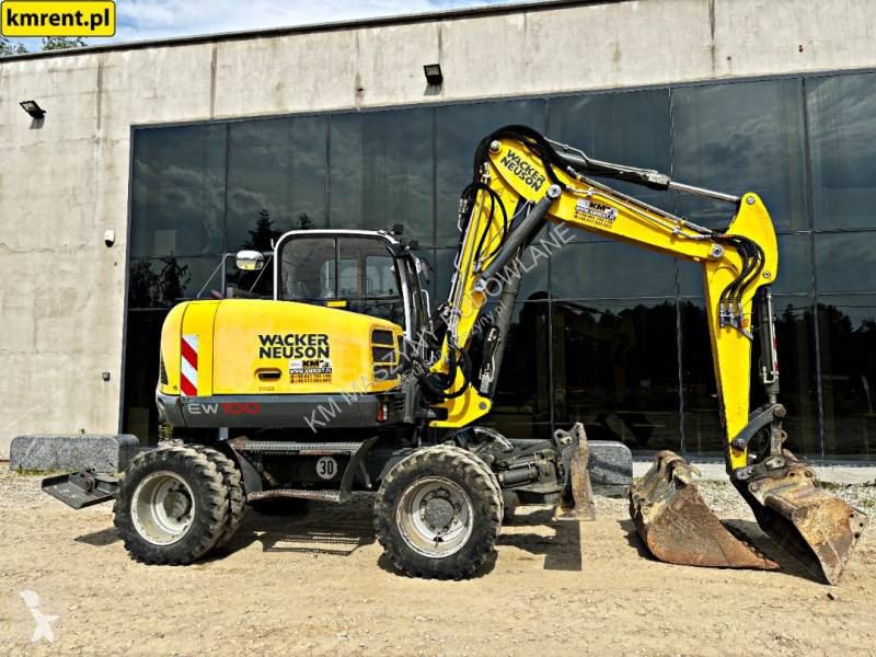 Excavadora Wacker Neuson EW 100 KOPARKA KOŁOWA...
