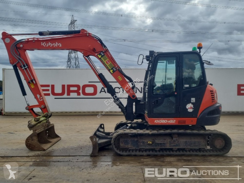 Lopatový nakládač Kubota KX080-4A2