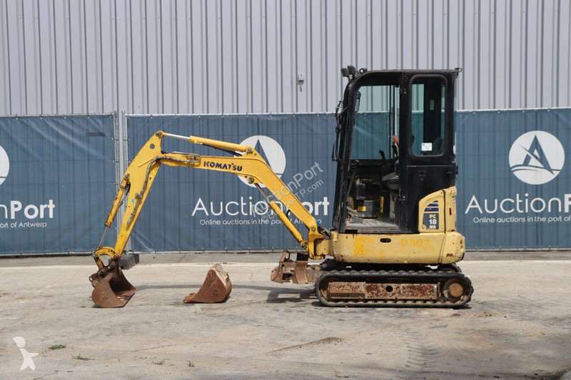 Graafmachine Komatsu PC18MR
