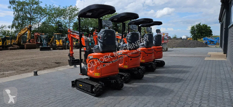 Rýpadlo Rhinoceros Kubota XN12-8 mini graafmachine