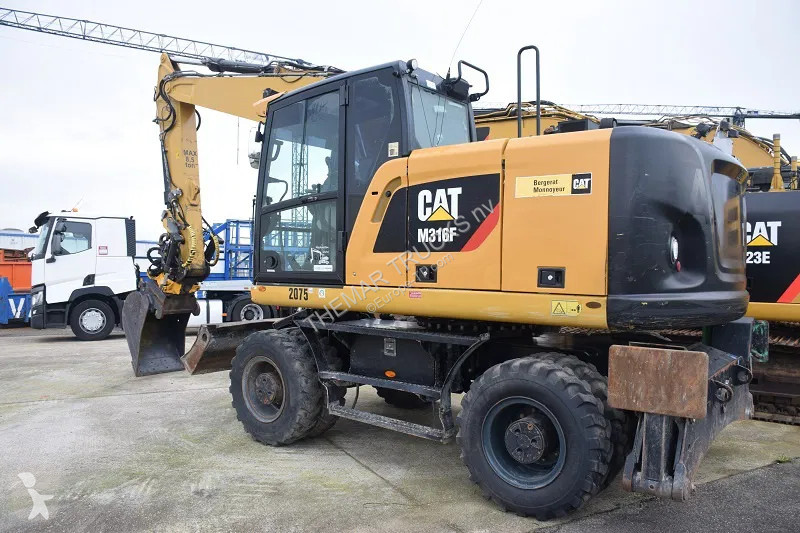 Rýpadlo Caterpillar F - mobile excavator -...