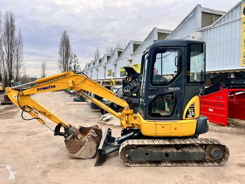 Lopatový nakládač Komatsu MR-3 Mini-pelle 3,5T