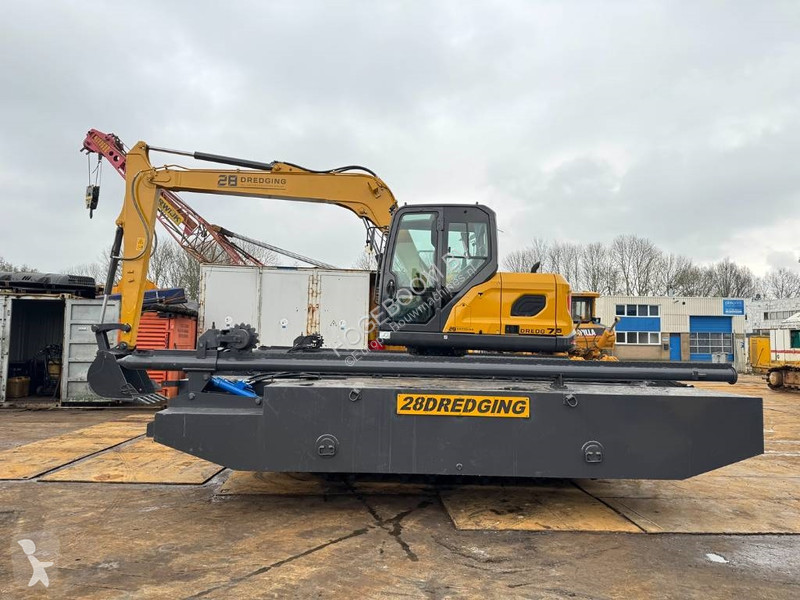 Rýpadlo  dredg7.5 ( unused )amphibious excavator