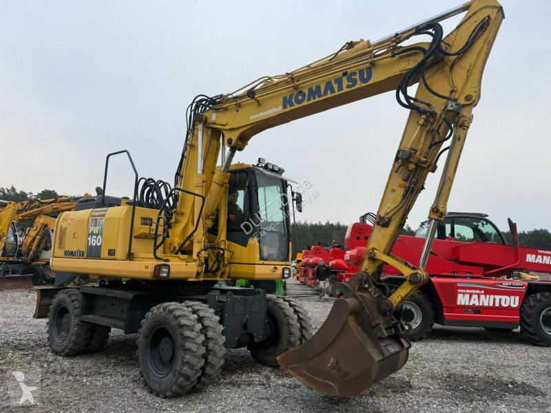جرافة Komatsu PW160-7E0 Szybko Złącze Sprawna...