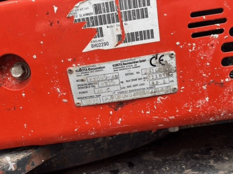 Rýpadlo Kubota KX080-4A