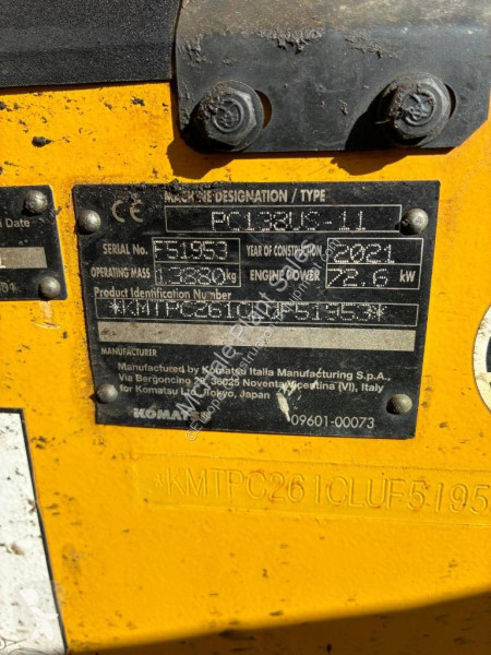 Rýpadlo Komatsu PC 138 US-11