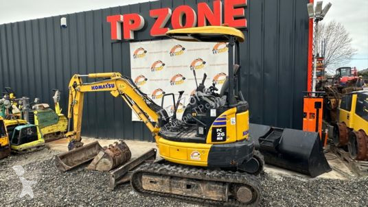 Rýpadlo Komatsu pc26mr-3 à 21 500 € ht