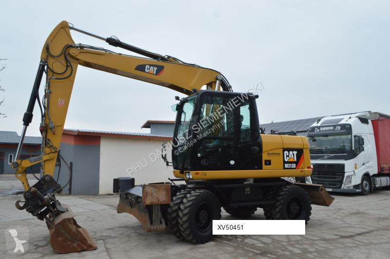Lopatový nakládač Caterpillar 313