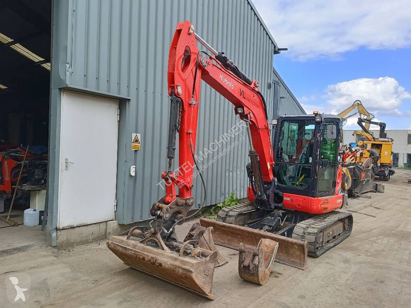 Skovl Kubota 0574 5,7 ton mini graver midi...