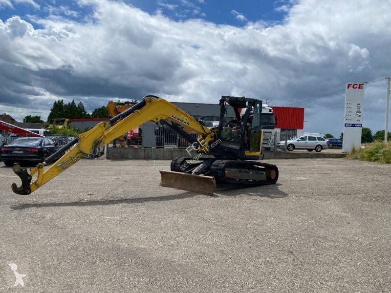 جرافة Yanmar SV 100-2A -1er Main endommagée