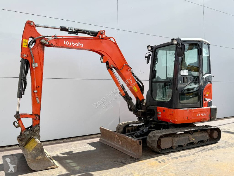 Skovl Kubota 4 - Hammer Lines / Quick Coupler
