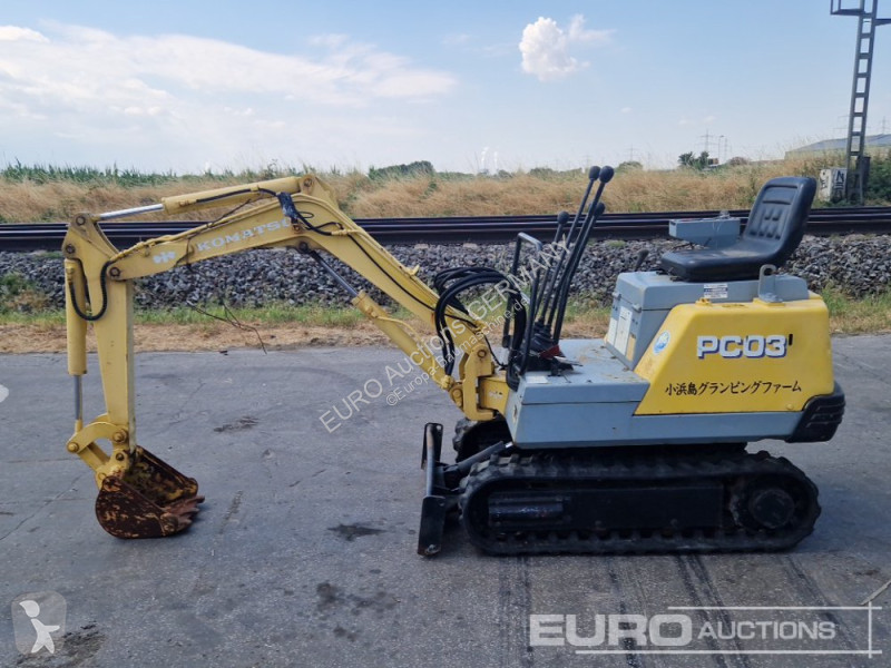Rýpadlo Komatsu PC03