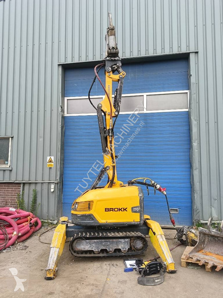 Skovl Brokk 170 demolition robot remote radio...