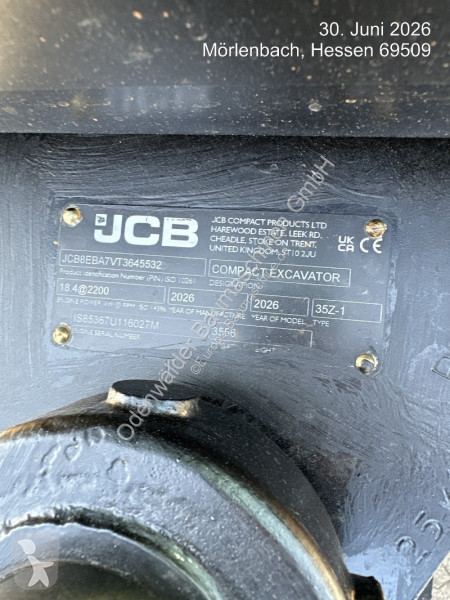 Rýpadlo JCB  N-35Z-1