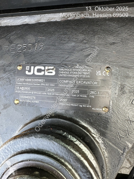 Rýpadlo JCB  26C-1