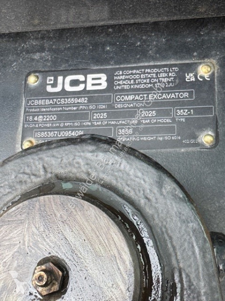 جرافة JCB  N-35Z-1 inkl. Schwenkeinrichtung