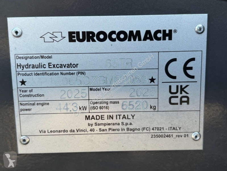 Rýpadlo Eurocomach  65TR