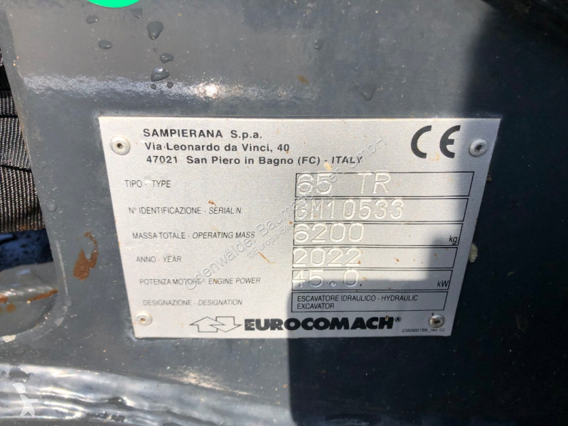 Rýpadlo Eurocomach  65TR / Optional Holp RotoTop