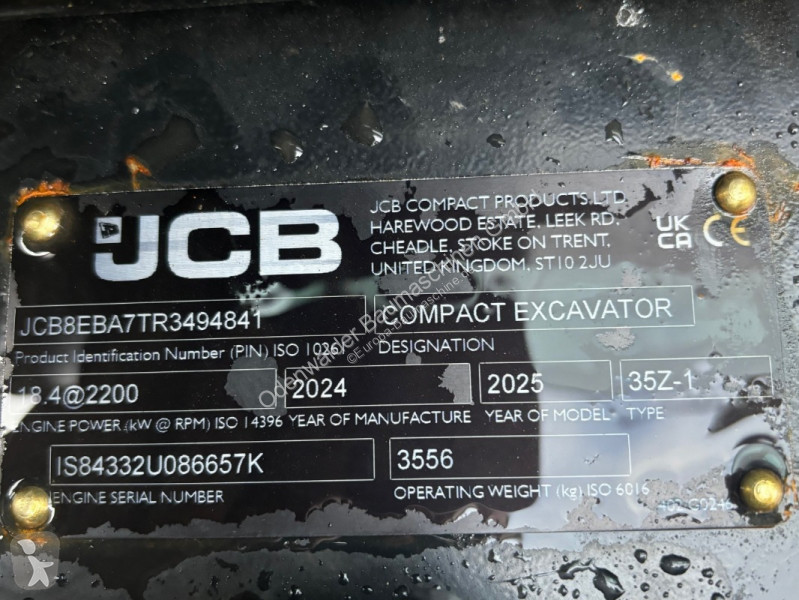 جرافة JCB  35Z-1